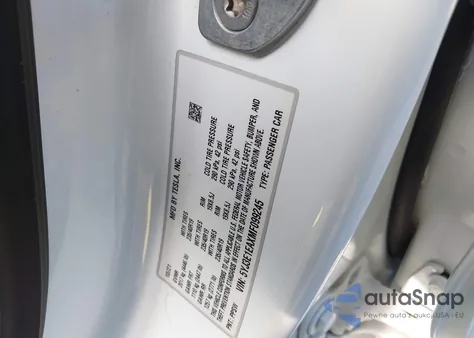 2021 Tesla Model 3 Standard Range Plus Rear-Wheel Drive из США, поврежденный, VIN 5YJ3E1EAXMF099245